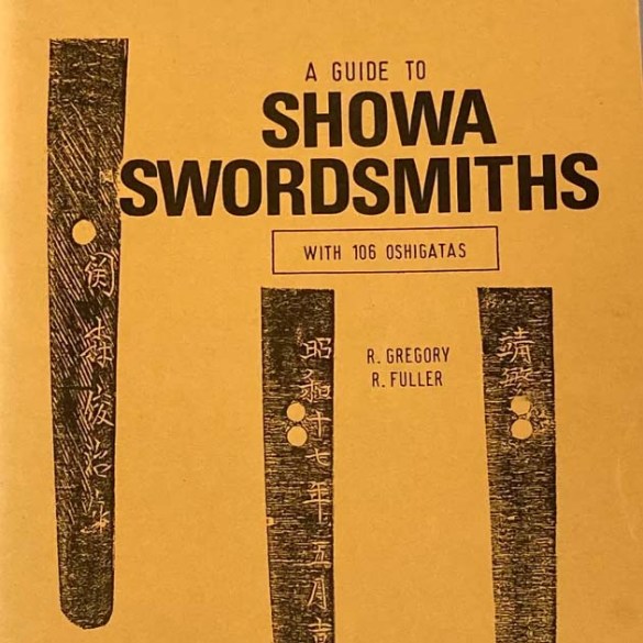A Guide to Showa Swordsmiths Book